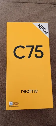 Realme c75 aramelo chama no chat