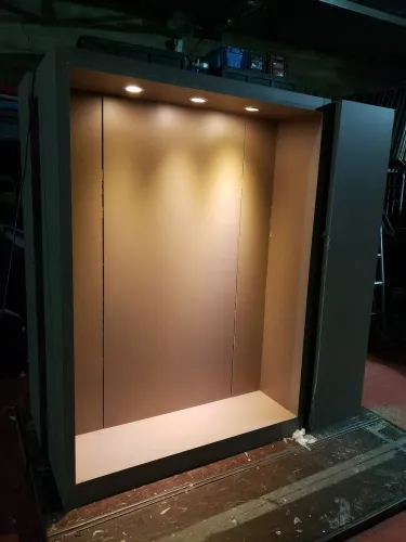 Armário Expositor MDF Reforçado com Iluminação LED - Modular / Loja