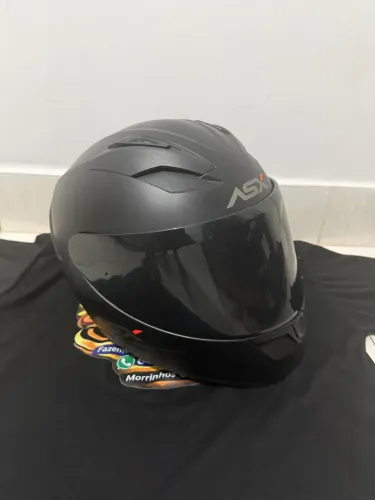 Capacete fosco mais top 