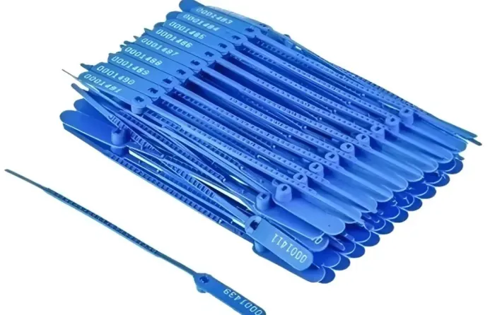 Lacre de Segurança Numerado 16 cm - Trava Dupla
