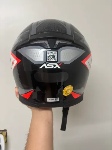 **Capacete ASX (Novo / Nunca Usado) - Tamanho 62 Estou vendendo este capacete