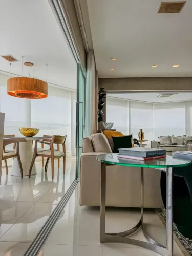 Apartamento 3 Suítes Vista Mar Farol de São Marcos | Porteira Fechada