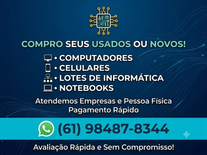COMPUTADOR GAMER - MINI PC - EMPRESAS E LOTES DE INFORMÁTICA