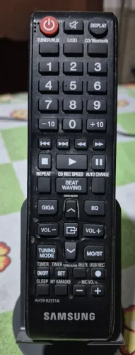 Controle remoto AH-59 para mini system Samsung