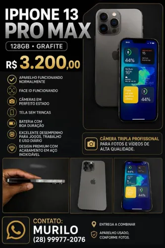 IPHONE 13 PRO MAx
