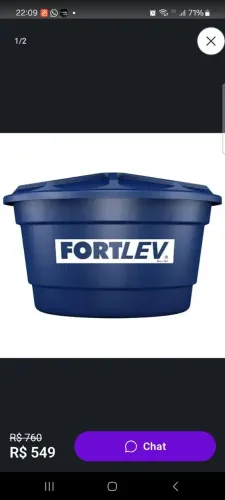 Caixa d'água 1000 litro