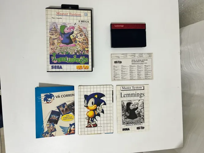 Lemmings - Jogos de Master System