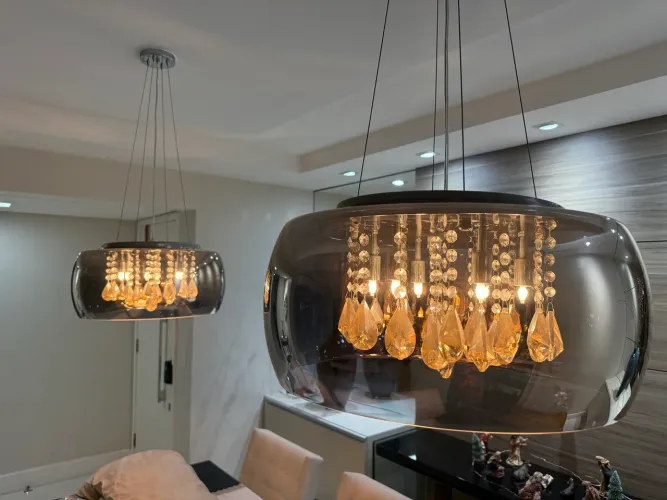 Lustres para sala de jantar 