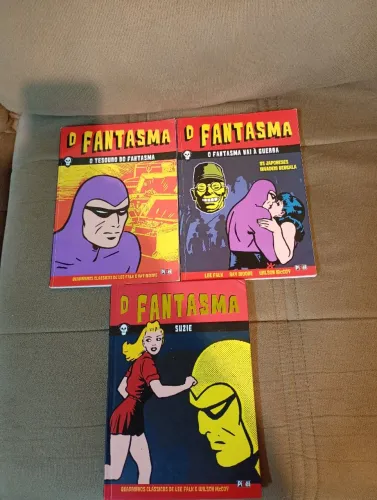 HQs, 3 volumes: O Fantasma, Editora Pixel...