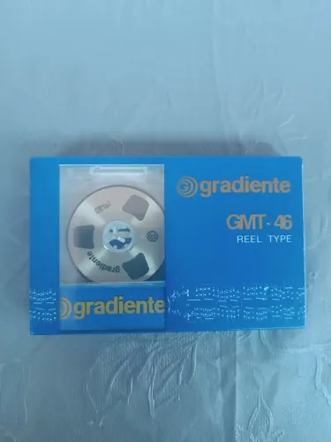 Fita cassete gradiente metal rolinho 46 min lacrada raridade 