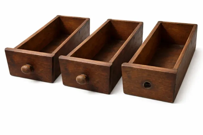 Gavetas Originais Máquina de Costura Singer Antiga - Lote com 3