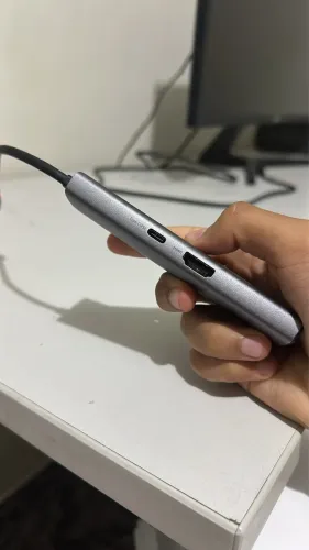 Hub Baseus 5 em 1 - USB Tipo C, HDMI 4K e 3 entradas USB 3.0