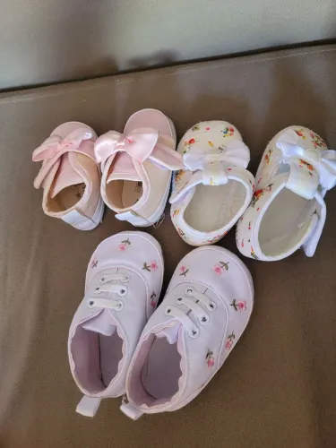 Kit de sapatinhos bebê 