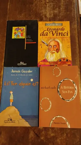 4 LIVROS SÓ R$ 50.00