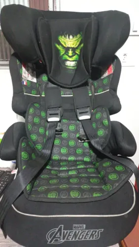 Cadeirinha para Auto Marvel Avengers - Hulk