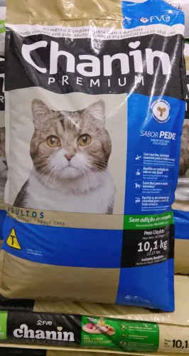 RAÇÃO CHANIN PREMIUM 10KG