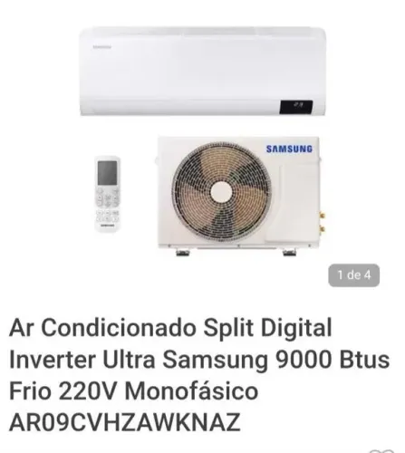 Ar condicionado Split Samsung Inverter 9000 Btus