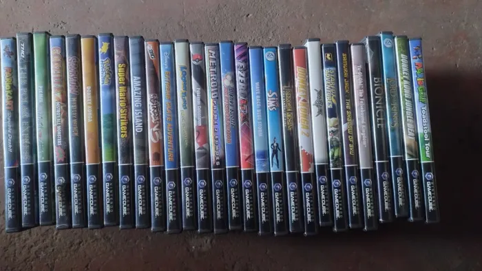 Jogos original GameCube com manual lote 