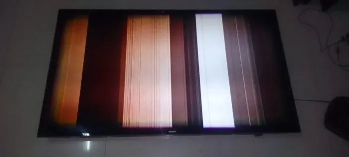 tv sansung un48j5200ag com tela escura
