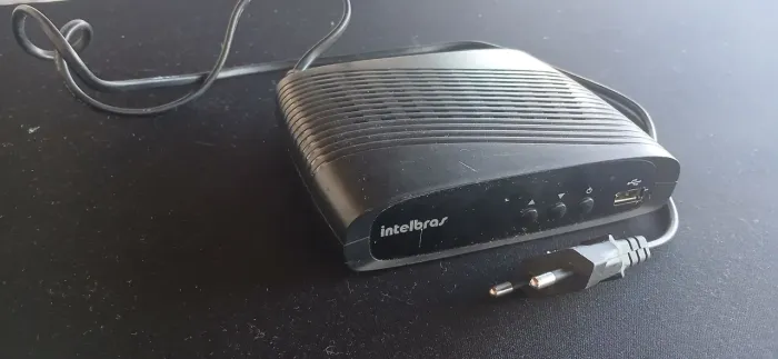 Conversor tv digital Intelbras sem controle 