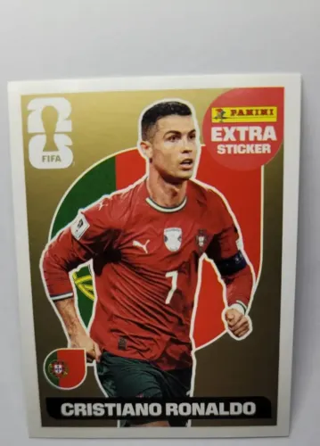 Figurinha Legend Ouro Cristiano Ronaldo