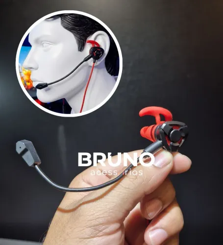 Fone de ouvido gamer com microfone