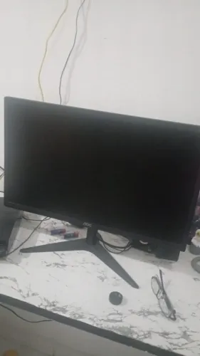 Monitor AOC para PC e Jogos | Tela Widescreen | Funcionando