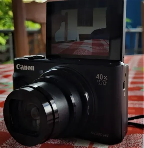 CAMERA CANON SX 740HS SEMI-NOVA
