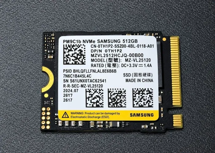 Nvme Samsung de 512 Gb - Gen 4