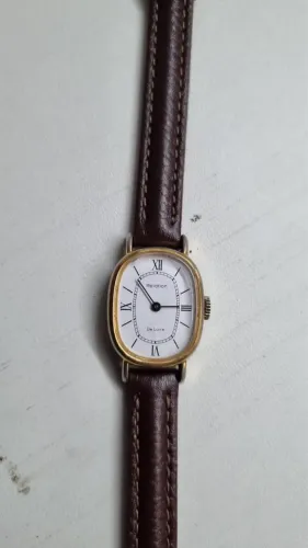 Relógio Vintage Suíço Relation De Luxe Mecânico Revisado e com Garantia