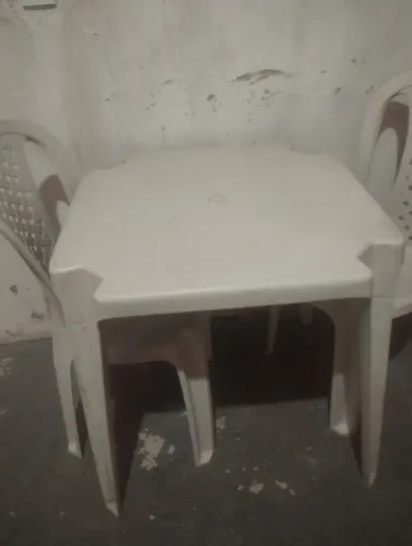 Mesas de plástico