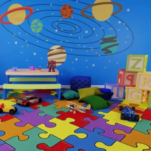 Piso Vinilico Infantil em Rolo 2 mm espessura