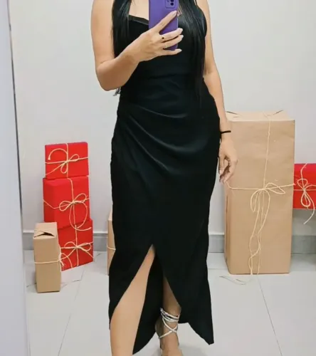 Vestido de cetim