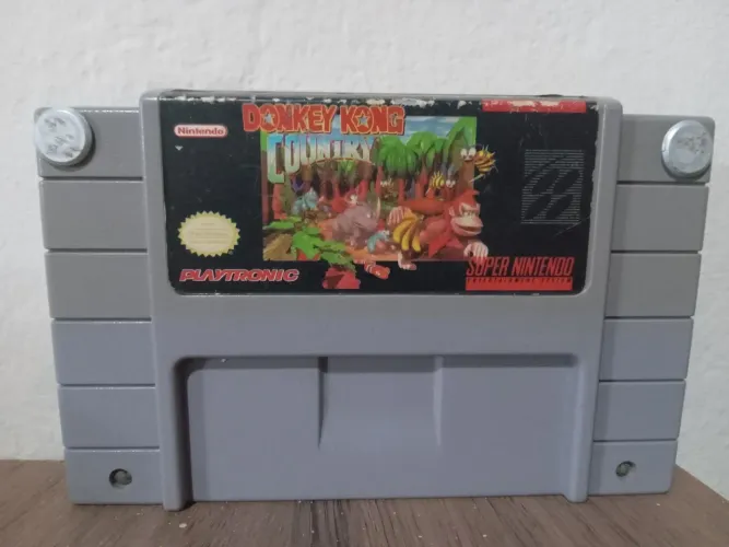 Fita super nintendo donkey kong country original