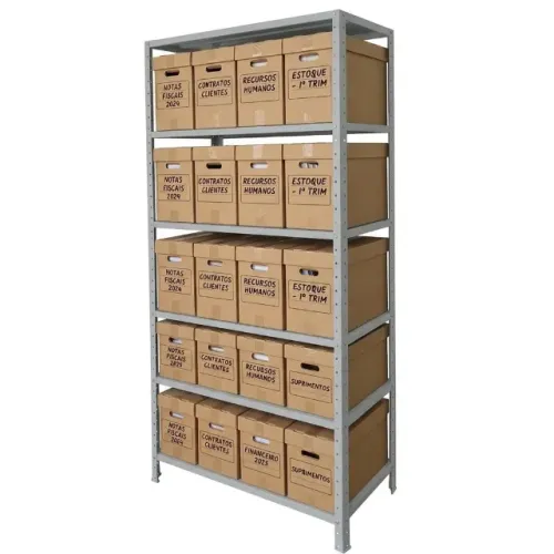 Estante de aço para pasta suspensa  