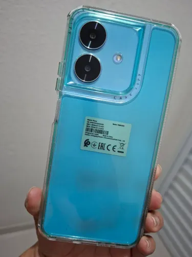 Vendo cel,um mês  de uso/relame note 60...128gb 4G.. 800$.....Vai com capinha e Película $