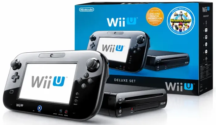 Nintendo Wii U Deluxe Set 32GB Black Preto Original s/ Desbloqueio (Super Conservado)