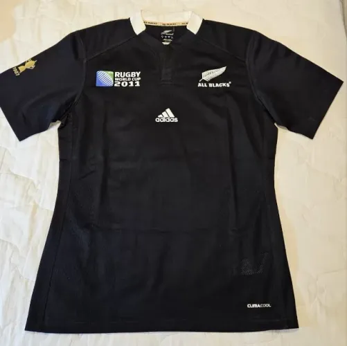 Camisa Nova Zelândia All Blacks Copa de 2011