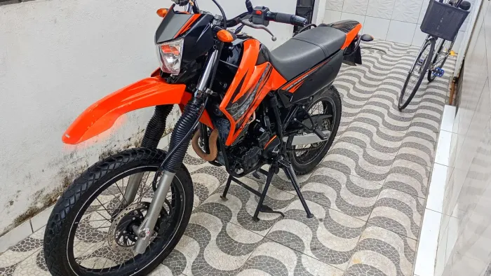 Yamaha Lander 250 2015 - Laranja (Aceito Troca)