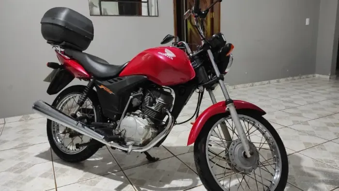 HONDA CG 125 KS COM MOTOR DE 150 E PARTIDA ELÉTRICA