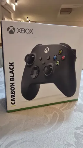 Controle Xbox Wireless Carbon Black ? LACRADO / NUNCA USADO