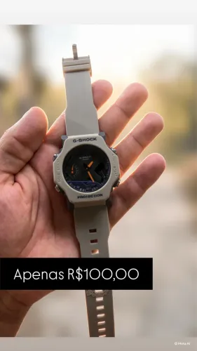 Relógio G-SHOCK R$100,00