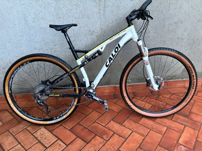 Caloi Full suspension 10 V - shimano SLX - TAM M