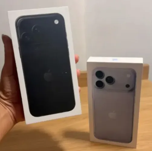 IPHONE 18 PRO MAX 512GB BLACK LACRADO - ESIM + NOTA FISCAL