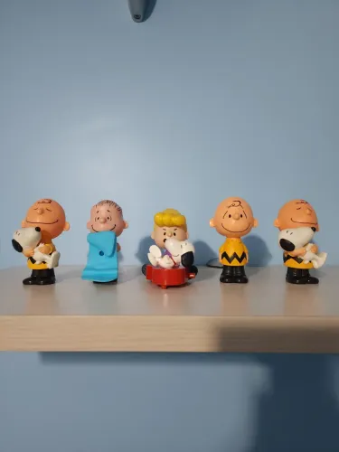 Turma do Snoopy / Peanuts McDonalds - 5 Itens da Coleção Oficial