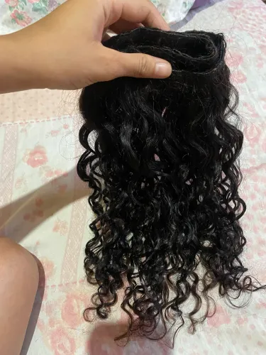Mega Hair Cacheado Humano 