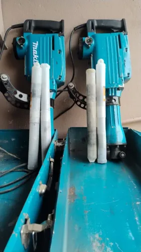 MARTELETES MAKITA + MOTOR SERRA 65cc - PRONTOS PARA TRABALHO