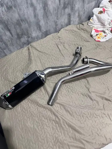 Escapamento Completo Sahara 300 Viola Racing inox