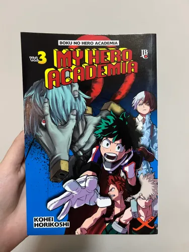 Mangá Boku no Hero Academia - volume 03