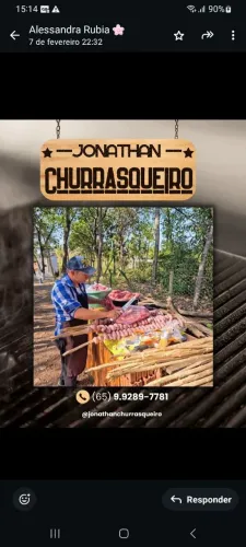 Churrasqueiro disponível para o Seu evento 